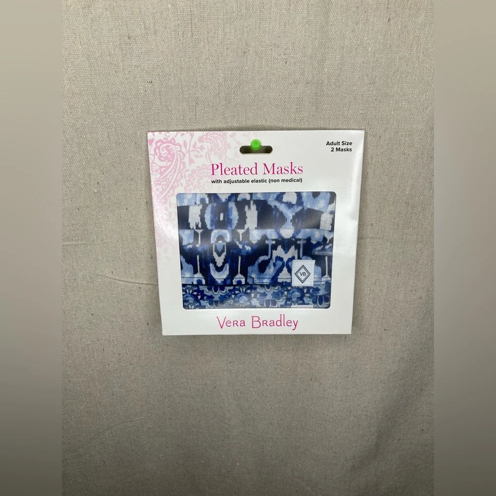 Vera Bradley Pleated Masks NWT
